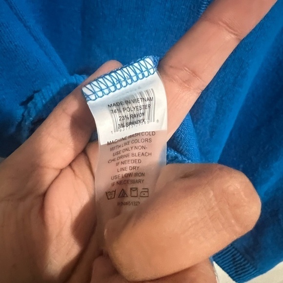 Vince camuto snap trim sweater large - Picture 5 of 7